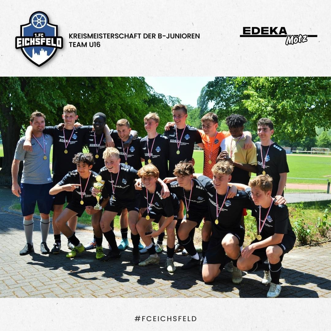 Kreismeister U16 - 1.FC Eichsfeld