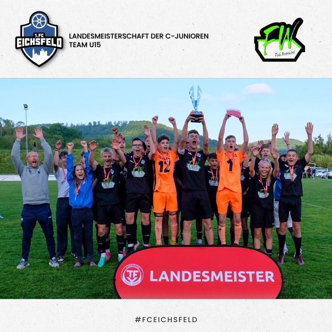 Landesmeister U15 - 1.FC Eichsfeld